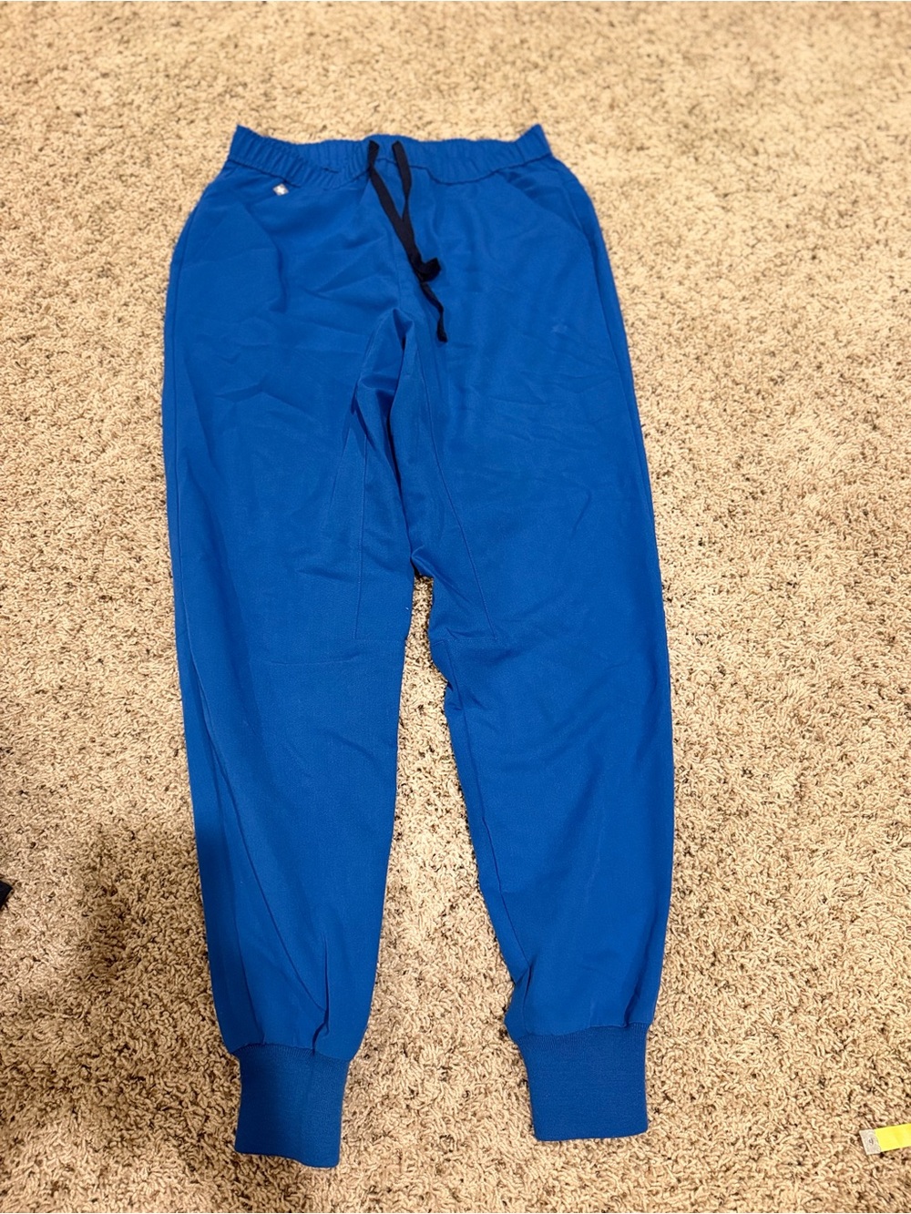 FIGS Royal Blue Jogger Scrub Pants with Drawstring